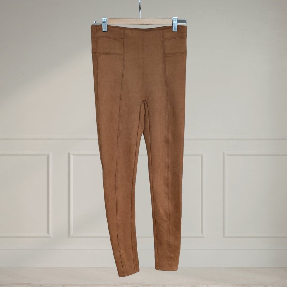 Spanx Faux-Suede Leggings
